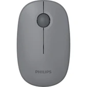 Philips SPK7378 Kablosuz Mouse 1600DPI 3 Tuşlu Optik Mouse Gri thumbnail 1
