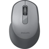 Philips SPK7448 Kablosuz 1600DPI 3 Tuşlu Optik Mouse Gri thumbnail 1