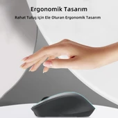 Philips SPK7448 Kablosuz 1600DPI 3 Tuşlu Optik Mouse Gri thumbnail 3