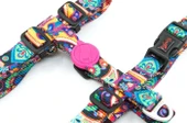 Tailpetz H-tip Paisley S Küçük Irk Köpek Göğüs Tasması (Göğüs 32 cm x 51 cm) - 2