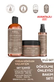 PXEL Dökülme Önleyici Şampuan  Maske  Biberiye Suyu Saç Bakım Toniği 3’lü Set - 1