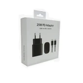 FitPlus FP-TA900 25W Type-C to Type-C Şarj Aleti ve Kablo Set - Siyah - 6