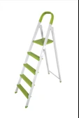 Uzun Büyük 130 cm A Tipi 4+1 Toplam 5 Kaydırmaz Basamaklı Sehpalı Sağlam Pabuçlu Merdiven Basamak - 2