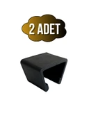 Baza Bağlantı Elemanı Ara Tutucu Yatak ve Baza Birleştirme Aparatı Plastik(SİYAH) Siyah SİYAH - 2 ADET thumbnail 1