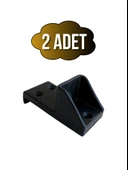 Baza Büyük Yan Düz Tutucu Yatak Stoperi Destek Elemanı Plastik(SİYAH) Siyah SİYAH - 2 ADET thumbnail 1