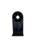 Yuvarlak Baza Büyük Yan Tutucu Yatak Stoperi Destek Elemanı Plastik(SİYAH) Siyah SİYAH - 2 ADET thumbnail 4