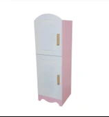 Ahşap Oyuncak Boyalı Buzdolabı - 1