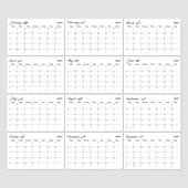 Amerikan Standardı Çiçekli 2026 Masa Takvimi (Pazar Günü Başlangıç),Ahşap Şövale Takvim, Aylık Planlamalı Takvim, Yapıla - 6