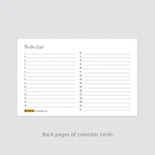 Amerikan Standardı Çiçekli 2026 Masa Takvimi (Pazar Günü Başlangıç),Ahşap Şövale Takvim, Aylık Planlamalı Takvim, Yapıla - 7