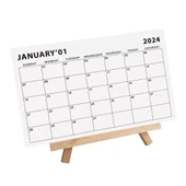 Amerikan Standardı 2026 Masa Takvimi(Pazar Günü Başlangıç),Ahşap Şövale Takvim, Aylık Planlamalı Takvim, Yapılacaklar Li thumbnail 5