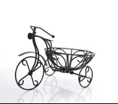 Ferforje Dekoratif Bisiklet Çiçeklik St00077 - 1
