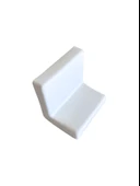 Dolap Askı Elemanı Mobilya Duvar Askı Aparatı(BEYAZ) Beyaz BEYAZ - 2 ADET thumbnail 3