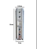 Metal 15cm Baza Başlık Montaj Aparatı Duvar Askı Aparatı(15CM)(METAL) METAL - 8 ADET thumbnail 5