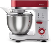 Homend Profashion 3012H Stand Mikser Kırmızı Silver thumbnail 2