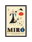 Joan Miro  Soyut Sanat Temalı Dekoratif Hediye Not Kartı & Kartpostal  10x15 Cm - 1