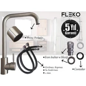 Fleko Vera Inox Eviye Bataryası KS1S01-1 - 2
