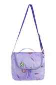 Labubu İlkokul Çantası 3'lü Set 42*30 Cm Beslenme Çantası Kalem Kutusu Ortopedik Su İtici Kumaş - 6