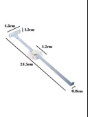 Düşer Kapak Mekanizması Makası Beyaz Bar Makası(BEYAZ) Beyaz BEYAZ - 2 ADET thumbnail 3