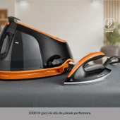 Homend Jetsteam 1174H Otomatik Sıcaklık Ayarlı Buhar Kazanlı Ütü Siyah Turuncu - 3