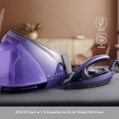 Homend Jetsteam 1173h Buhar Kazanlı Ütü Mor Siyah - 2