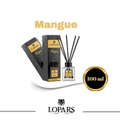 Lopars Mango (Mango) 5 Bambu Çubuklu Oda (oda parfümü) Kokusu 100 ml - 3
