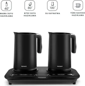 Homend Pottoman Plus 1888H Otomatik Türk Kahvesi ve İçecek Hazırlama Makinesi 3 in 1 thumbnail 1