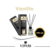 Lopars Vanille (Vanilya) 5 Bambu Çubuklu Oda (oda parfümü) Kokusu 100 ml - 5