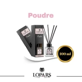 Lopars Poudre (Pudra) 5 Bambu Çubuklu Oda (oda parfümü) Kokusu 100 ml - 3