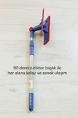 Kedi Köpek Sihirli Tüy Temizleme Fırçası 4 ü 1 Arada Döner Başlıklı - 4