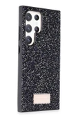 Onegif Samsung Galaxy S24 Ultra Bright Simli Kapak - Siyah thumbnail 2