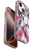 Onegif iPhone 15 Plus Flower Series Magsafe Kapak - Pembe thumbnail 1