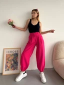 Şalvar pantolon fuşya s23202 thumbnail 3