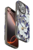 Onegif iPhone 16 Pro Flower Series Magsafe Kapak - Gri thumbnail 1