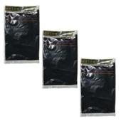 Kese Siyah %100 Floş (El geçmeli) 450 GSM (18,5 * 26cm),3 Adet, Derya Eren - 1