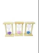 Mini Boy Ucuz Ahşap Kum Saati - 1