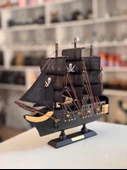 Ahşap Korsan Gemi 24 x 22 cm thumbnail 2