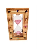 Ahşap Işıklı Kum Saati thumbnail 1
