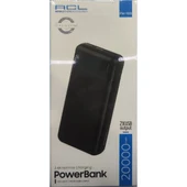 ACL PW-105 2.4A, LED Işıklı Type-C, Mikro Girişli 2xUSB-A Çıkış PowerBank 20.000mAh thumbnail 2