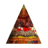 Orgonit Fosforlu Piramit 15 cm thumbnail 7