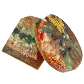 Orgonit Fosforlu Piramit Büyük Set thumbnail 2