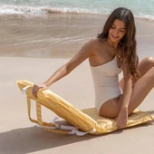 BLAKE-SORBETTO SARI KATLANIR PLAJ KOLTUGU 6 POZISYONLU - 6