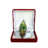 Orgonit Fosforlu Kayık Kolye - 2