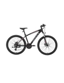 BİSAN MTX 7300 ERKEK DAĞ BİSİKLETİ 39.5 CM HD 26 JANT 24 VİTES MAT SİYAH GRİ - 1