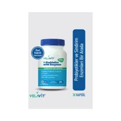 Velavit V-Probiotics with Enzymes & Bromelain 30 Kapsül - 1