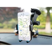Araç İçi Cam ve Torpido Vantuzlu Telefon Tutucu thumbnail 2