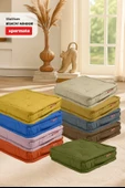 XPERMATE Bisküvi Minder Petek Önü Palet Üstü Minderi Fransız Minder Bank ve Bahçe Minderi 55x55x14 cm Kiremit - 4