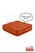 XPERMATE Bisküvi Minder Petek Önü Palet Üstü Minderi Fransız Minder Bank ve Bahçe Minderi 55x55x14 cm Kiremit - 1