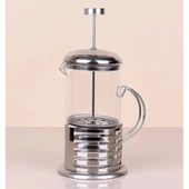 Çelik Kulplu Cam French Press - 350 ml thumbnail 2