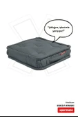 XPERMATE Bisküvi Minder Petek Önü Palet Üstü Minderi Fransız Minder Bank ve Bahçe Minderi 55x55x14 cm Antrasit - 1