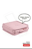 XPERMATE Bisküvi Minder Petek Önü Palet Üstü Minderi Fransız Minder Bank ve Bahçe Minderi 45x45x14 cm Pembe - 1